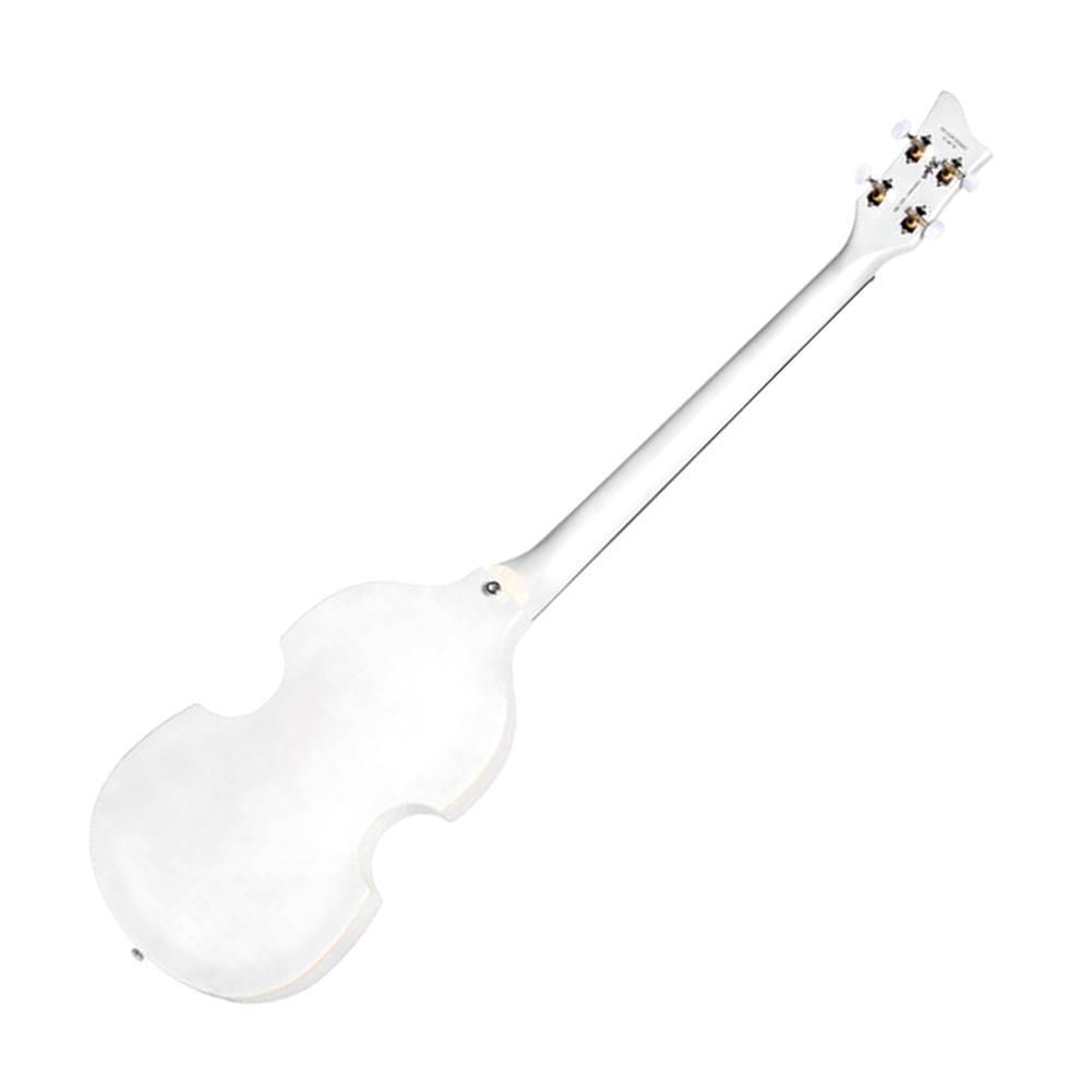 Hofner HI-BB-PE-PW Ignition Pro Violin Bass, Pearl White