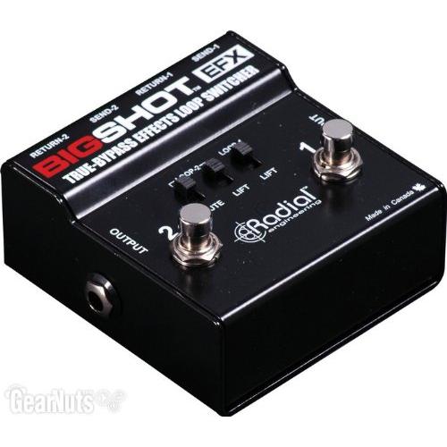 Radial BigShot EFX True Bybass Effects Loop Switcher