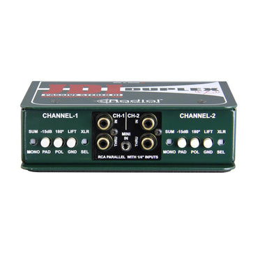 Radial JDI Duplex Stereo Direct Box