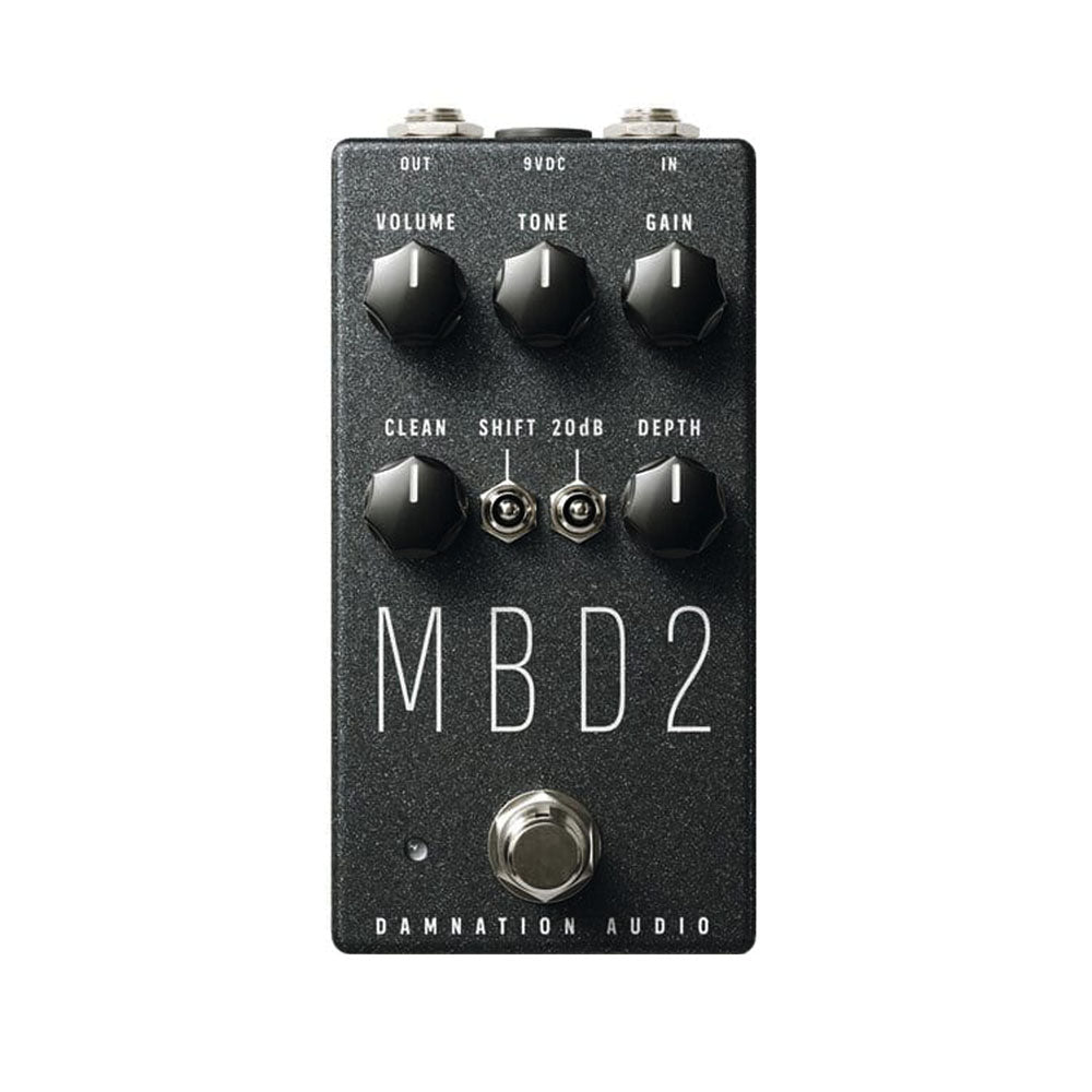Damnation Audio MBD2 MOSFET Bass Distortion guitar pedals for any genre