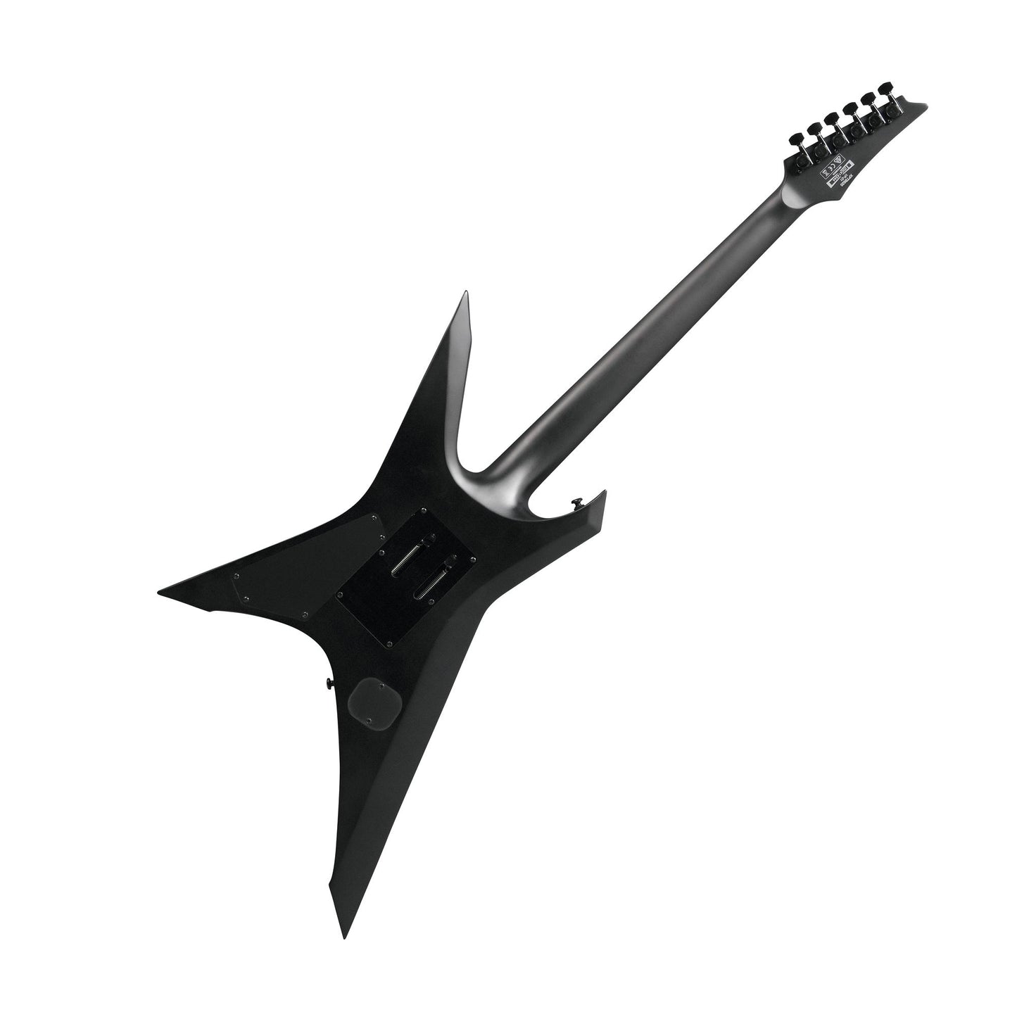 Ibanez XPTB620BKF Xiphos Iron Label 6 String Electric Guitar w/Gig Bag, Black Flat