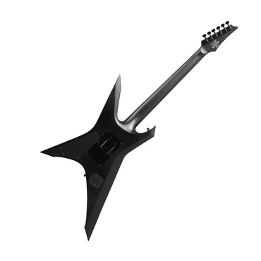 Ibanez XPTB620BKF Xiphos Iron Label 6 String Electric Guitar w/Gig Bag, Black Flat