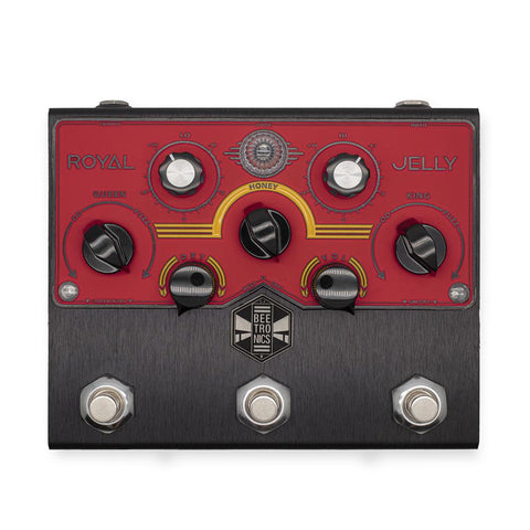 Beetronics Royal Jelly Overdrive, Black/Red (Limited Edition)