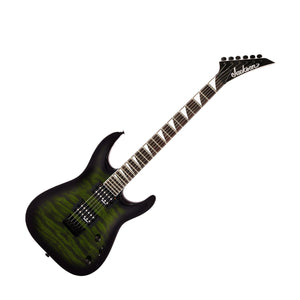 Jackson JS32Q DKA HT JS Series Dinky Arch Top Electric Guitar, Transparent Green Burst