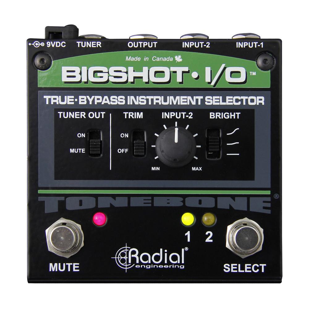 Radial BigShot I/O True-bypass Instrument Selector