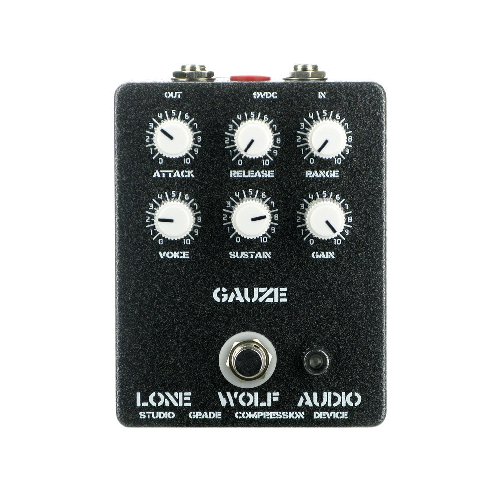 Lone Wolf Audio Gauze Compressor guitar pedals for any genre