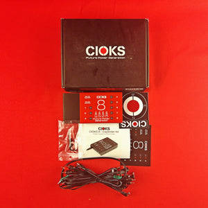 [USED] CIOKS C8E Expander Pedal Power Supply, Red (Gear Hero Exclusive) (See Description)