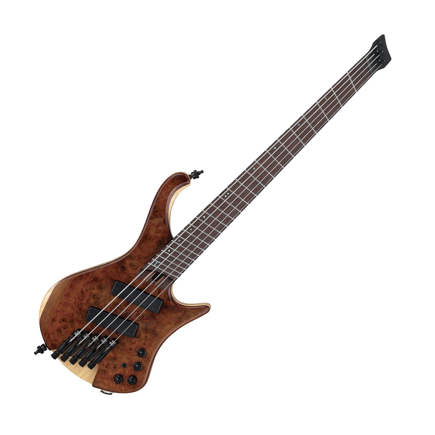 Ibanez EHB1265MSNML EHB Electric Bass Guitar w/Gig Bag, Natural Mocha Low Gloss