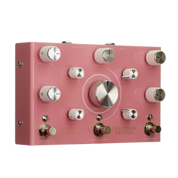 Collision Devices Black Hole Symmetry Delay Reverb Fuzz, Pink (Limited Edition)