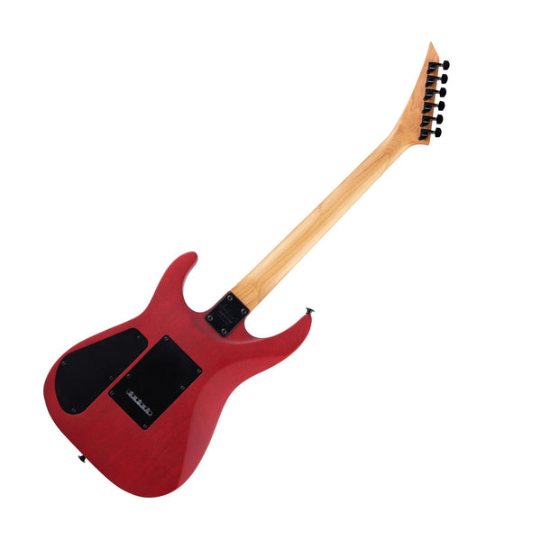 Jackson JS24 DKAM JS Series Dinky Arch Top Electric Guitar, Red Stain