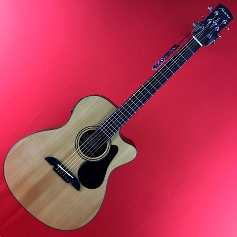 [USED] Alvarez AF30CE Artist Series Folk Acoustic-Electric Guitar, Natural Satin Finish