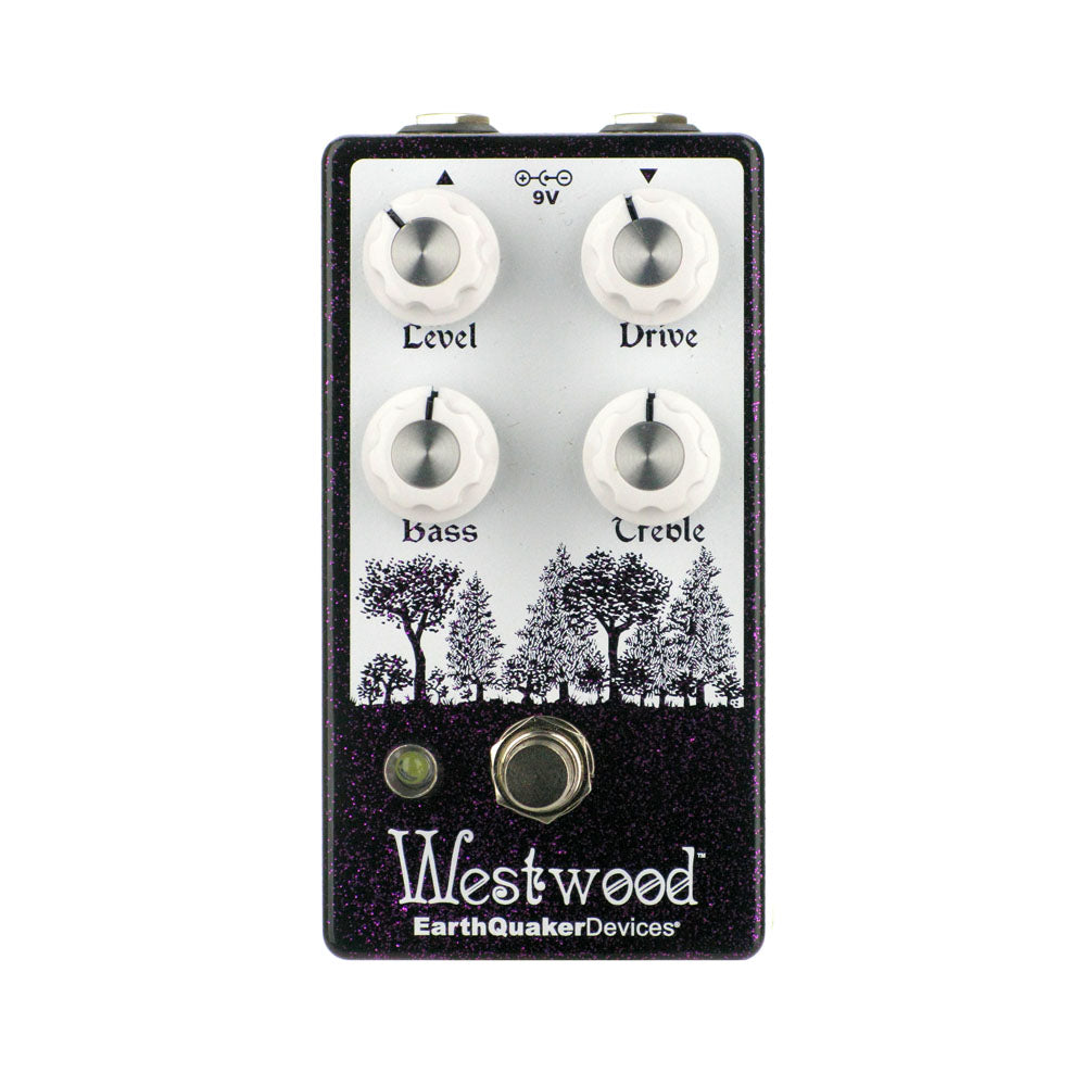 earth drive pedal EarthQuaker Devices Westwood Translucent Drive Manipulator, Purple Spa – Gear Hero
