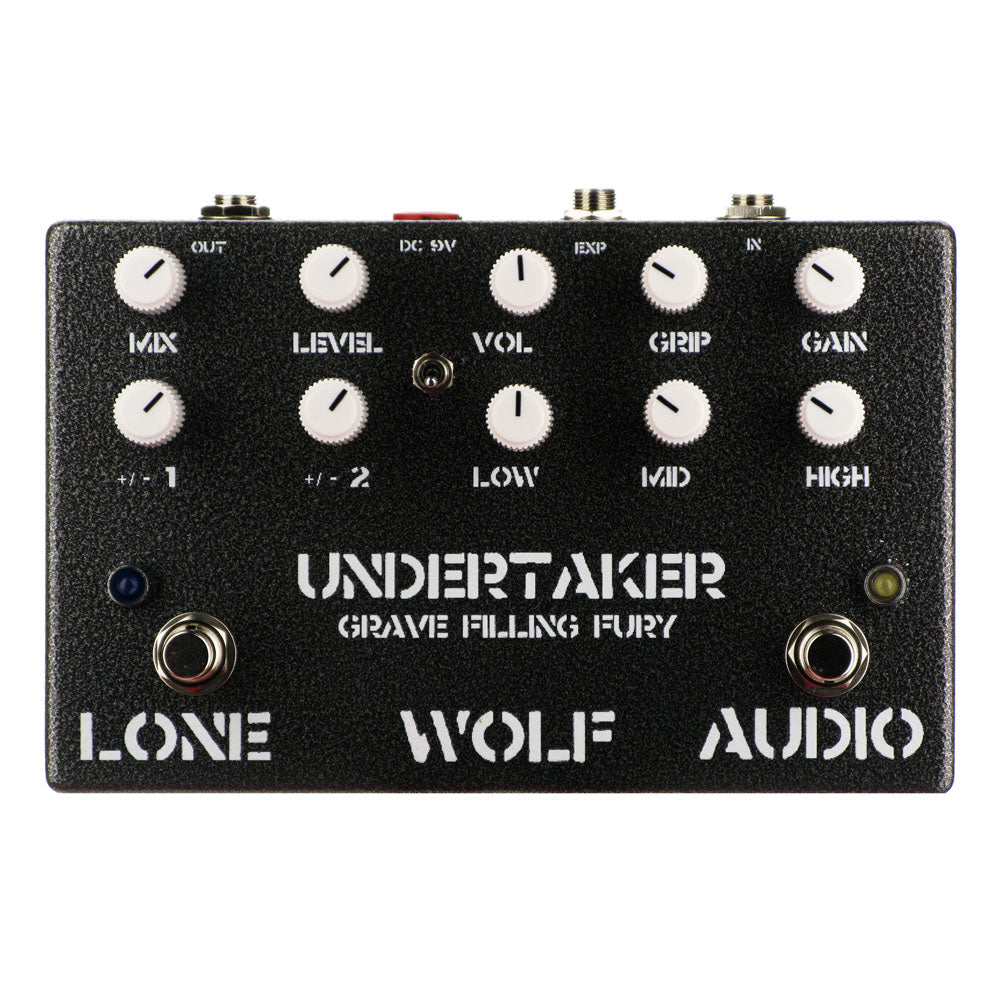 guitar pedal octave down Lone Wolf Audio Undertaker Octave Distortion – Gear Hero