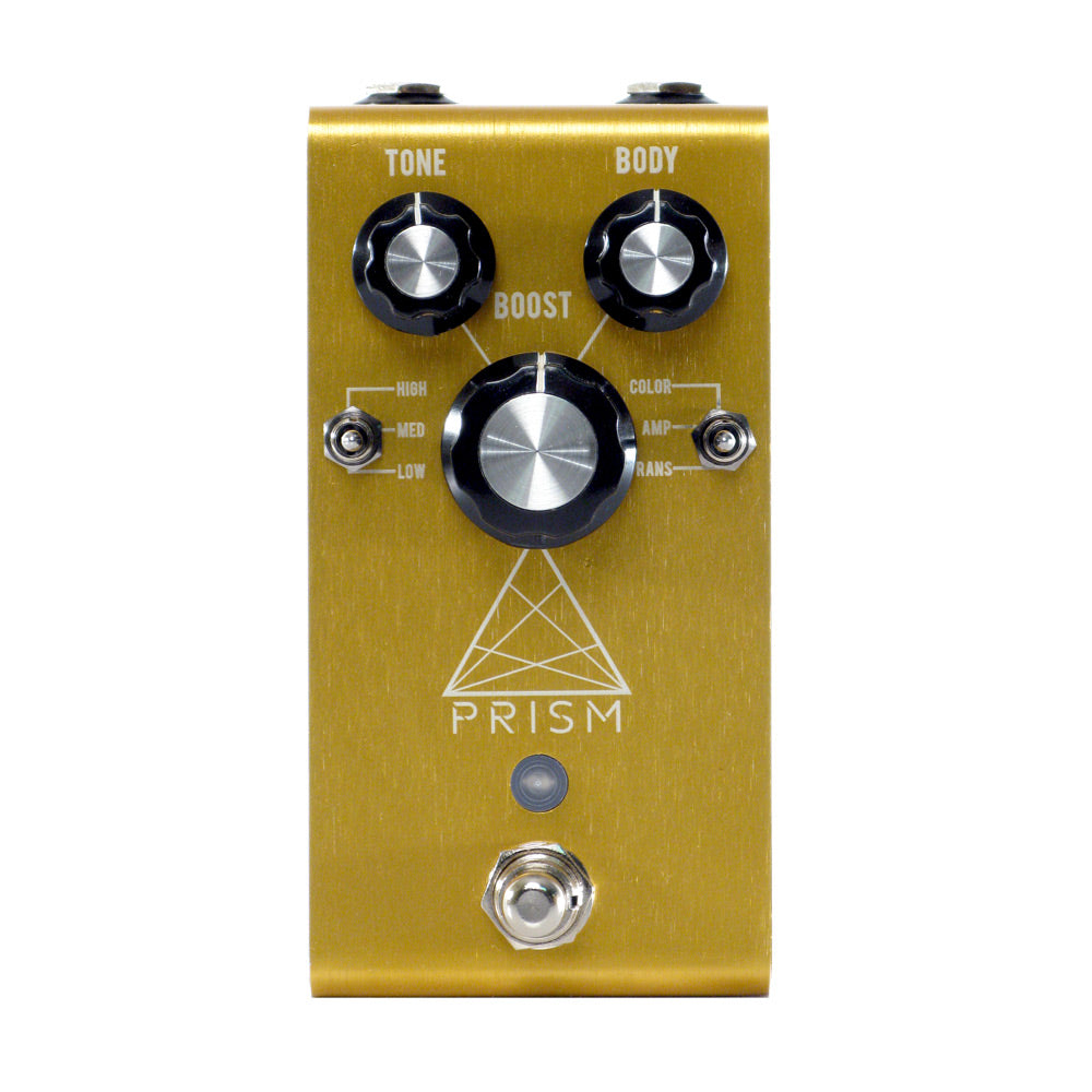 Jackson Audio Prism Preamp/Boost/Overdrive, Gold | guitar pedals