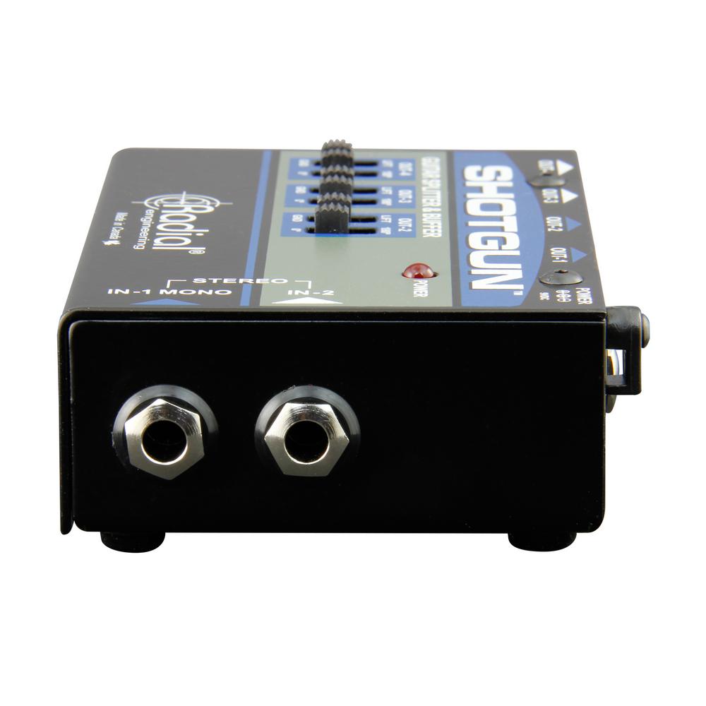 Radial Shotgun 4-channel Amp Driver