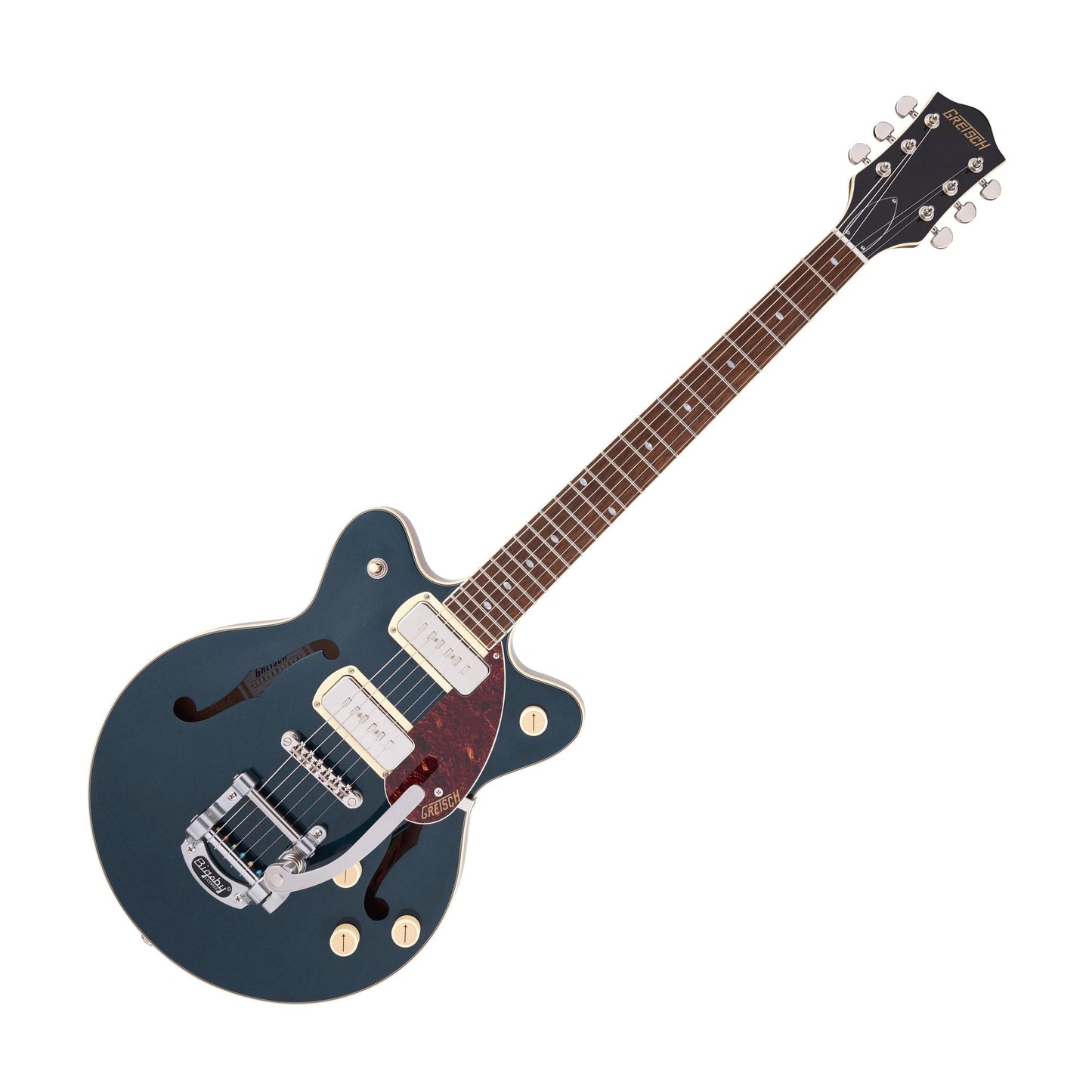 Gretsch G2655T-P90 Streamliner Center Block Jr. Double-Cut P90 w/Bigsby, Two-Tone Midnight Sapphire