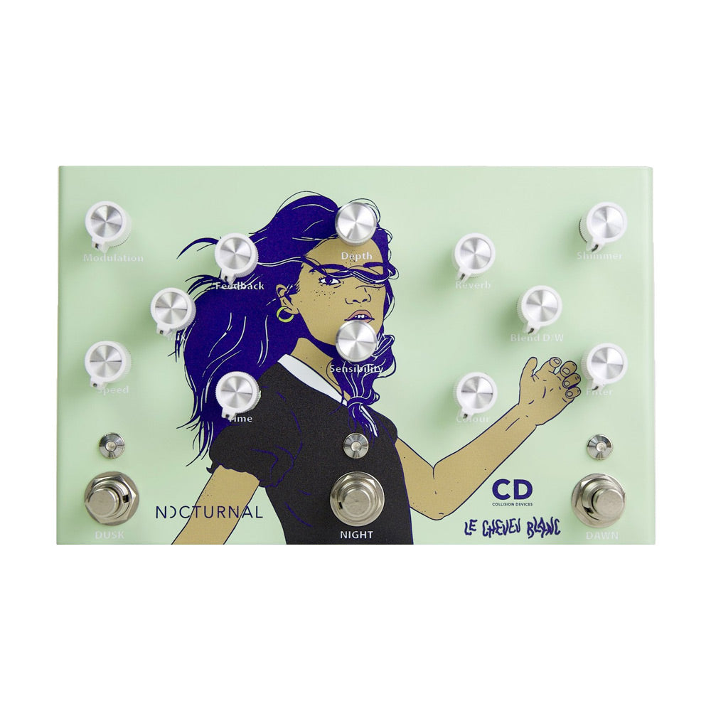 Collision Devices Nocturnal Delay Tremolo, June (Limited Edition) guitar pedals for any genre