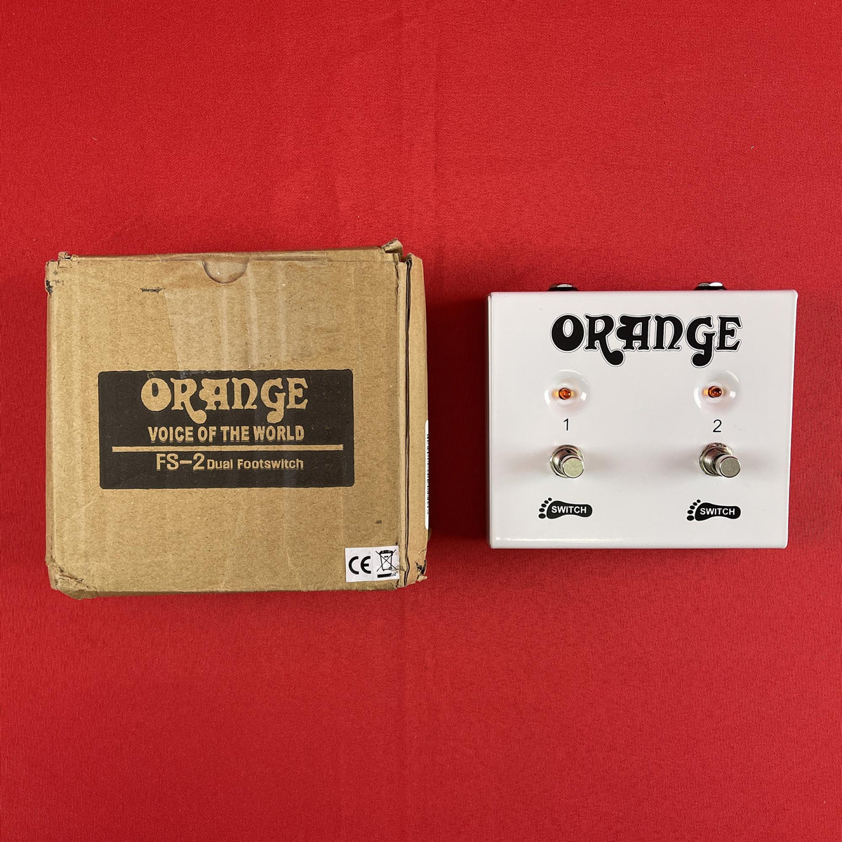 [USED] Orange Amps FS2 2 Way Dual Footswitch guitar pedals for any genre