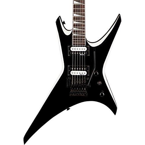 Jackson JS32 Warrior - Black with White Bevels