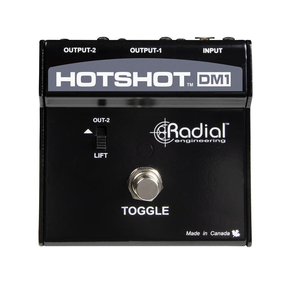 Radial HotShot DM1 Microphone Signal Muting Footswitch