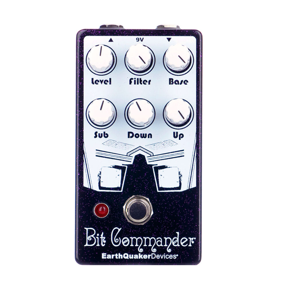 bit commander pedal EarthQuaker Devices Bit Commander V2 Octave Synth, Purple Sparkle (Gear Hero Exclusive)
