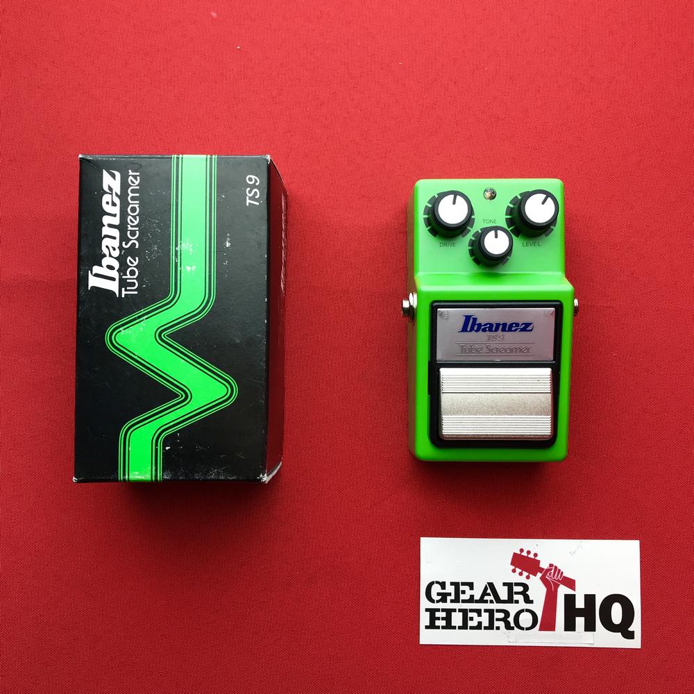 Ibanez Tube Screamer TS9 1st Reissue Ibanez TS9 Tube Screamer (1st