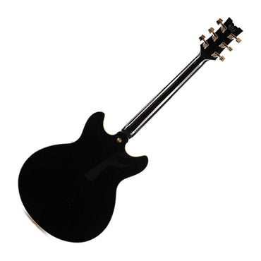 Ibanez JSM20THBK John Scofield Signature Semi-Hollow Body Electric Guitar, Gloss Black