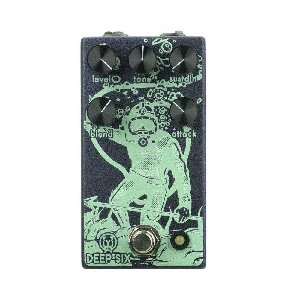 deep six pedal Walrus Audio Deep Six Compressor V3, Purple (Gear Hero Exclusive)