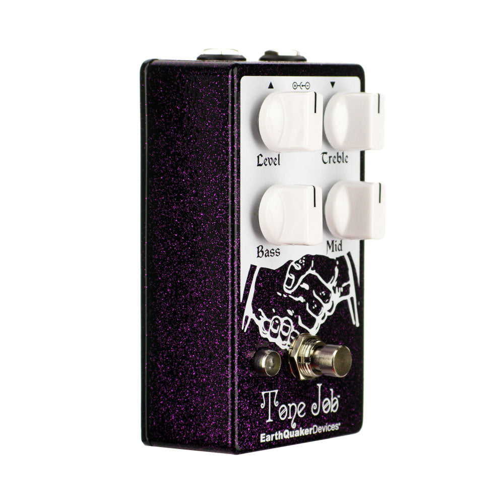 EarthQuaker Devices Tone Job V2 EQ and Boost, Purple Sparkle (Gear