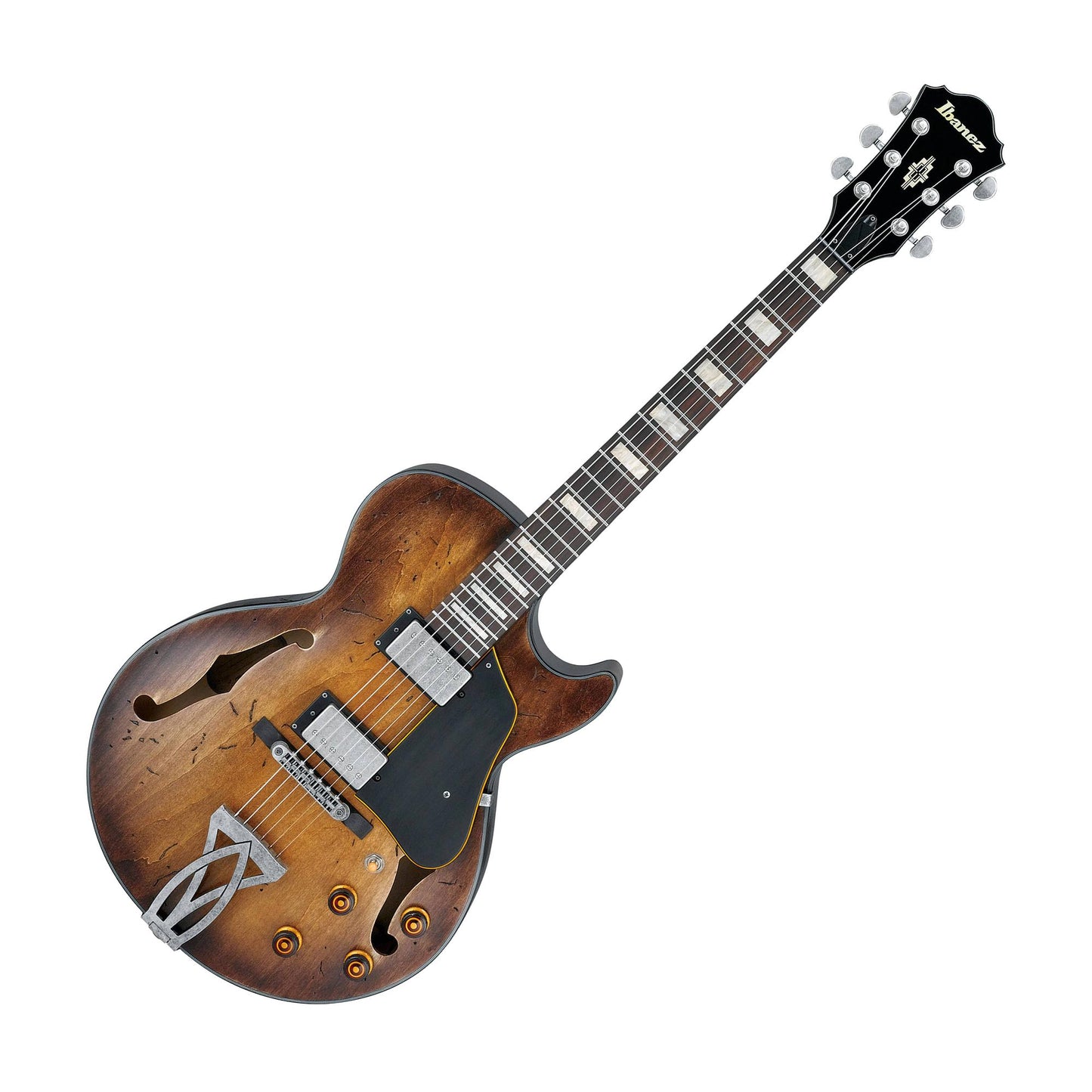 Ibanez Artcore Vintage Series AGV10A Hollowbody Electric Guitar Tobacco Burst Low Gloss