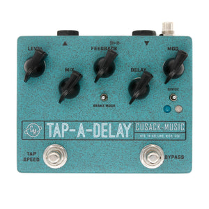 Cusack Tap-A-Delay Tap Tempo Modulated Delay with RCA Tap Jack