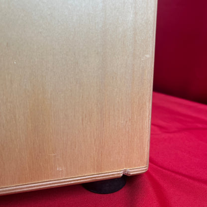 [USED] Meinl Percussion SCP100AWA Snarecraft Professional Series Cajon, American White Ash (See Description)