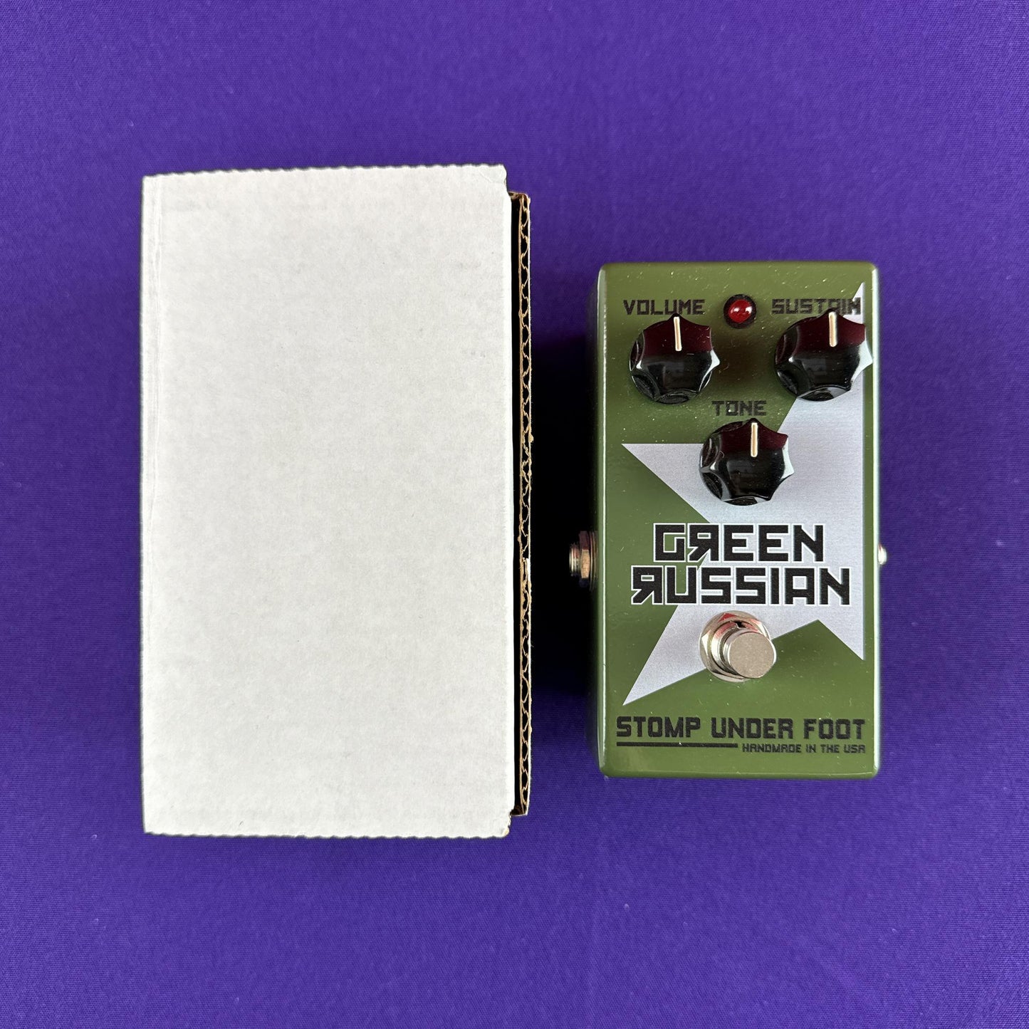 [USED] Stomp Under Foot Green Russian Fuzz