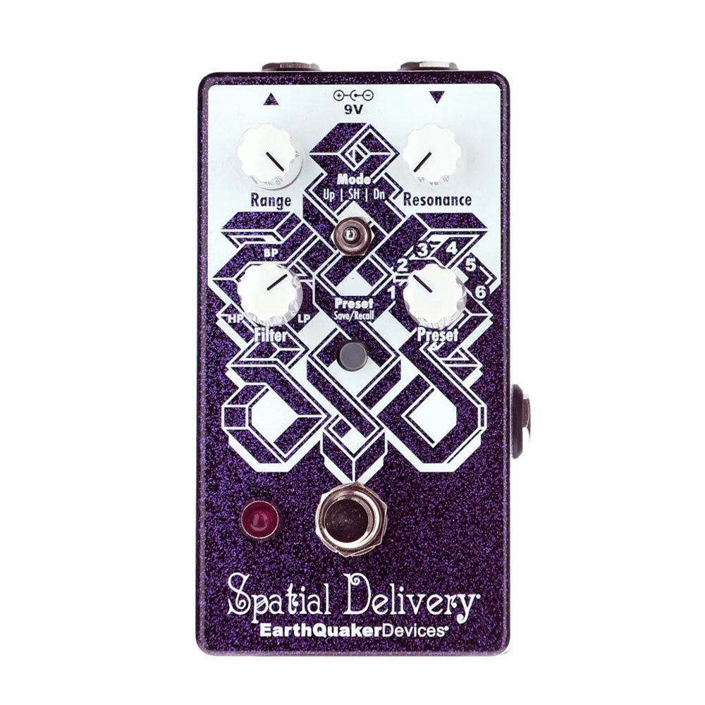 EarthQuaker Devices Spatial Delivery V3 Envelope Filter, Purple Sparkle (Gear Hero Exclusive)