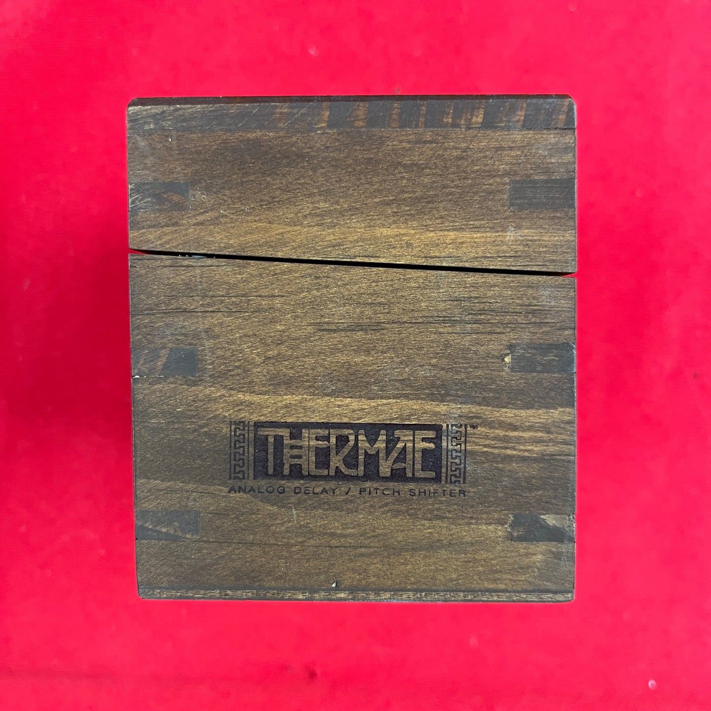 [USED] Chase Bliss Thermae Analog Pitch Shifter/Delay Wooden Box (PEDAL NOT INCLUDED) (See Description)