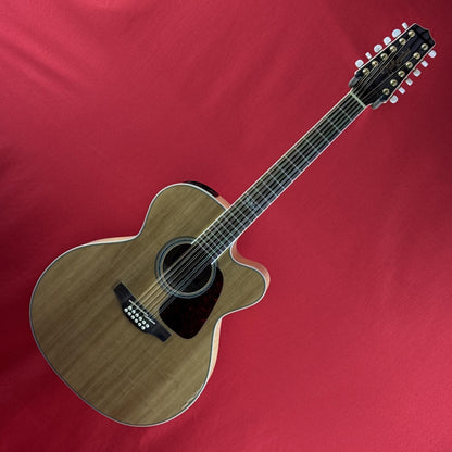 [USED] Takamine GJ72CE-12 NAT Jumbo Cutaway 12-String Acoustic-Electric Guitar (See Description)