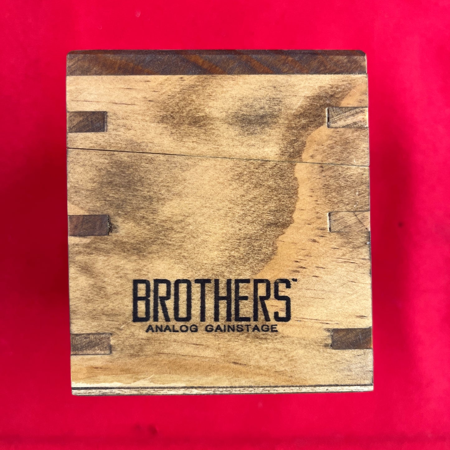 [USED] Chase Bliss Audio Brothers Analog Gainstage Overdrive Wooden Box (PEDAL NOT INCLUDED) (See Description)