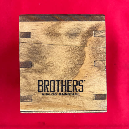 [USED] Chase Bliss Audio Brothers Analog Gainstage Overdrive Wooden Box (PEDAL NOT INCLUDED) (See Description)