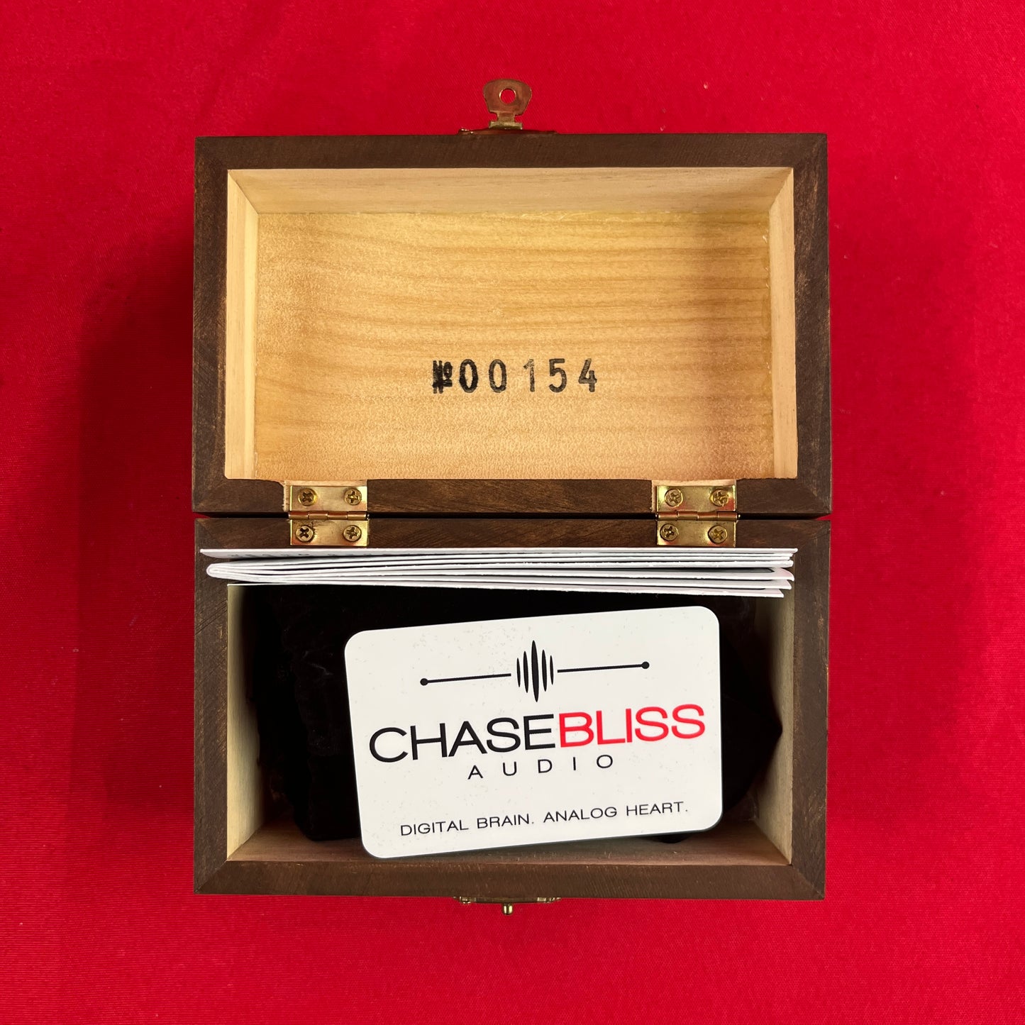 [USED] Chase Bliss Thermae Analog Pitch Shifter/Delay Wooden Box (PEDAL NOT INCLUDED) (See Description)