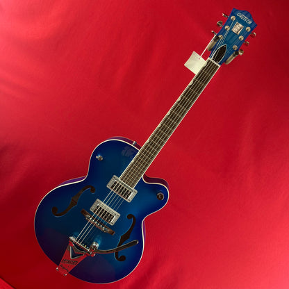 [USED] Gretsch G6120T-HR Brian Setzer Signature Hot Rod w/Bigsby, Candy Blue Burst (See Description)