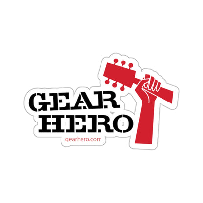 Gear Hero Logo Kiss-Cut Stickers