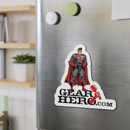 Standing Gear Hero Die-Cut Magnets