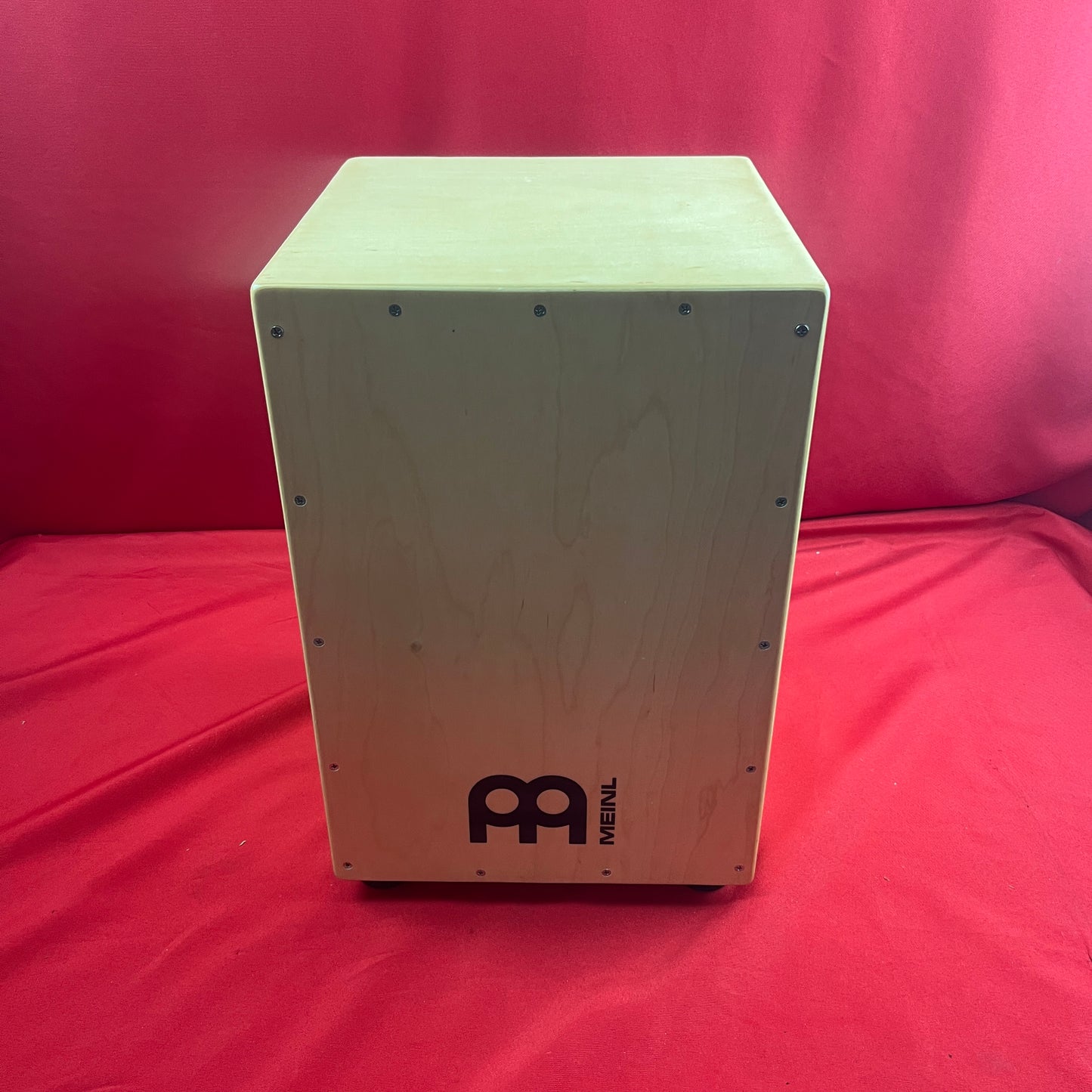 [USED] Meinl Percussion SCP100AWA Snarecraft Professional Series Cajon, American White Ash (See Description)