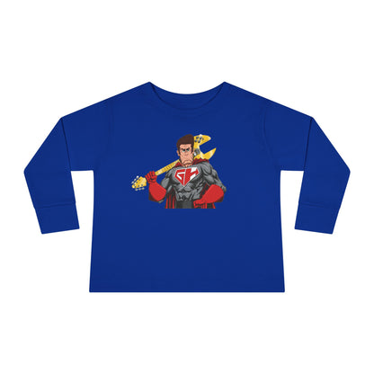Golden Guitar Hero Toddler Long Sleeve Tee