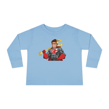 Golden Guitar Hero Toddler Long Sleeve Tee