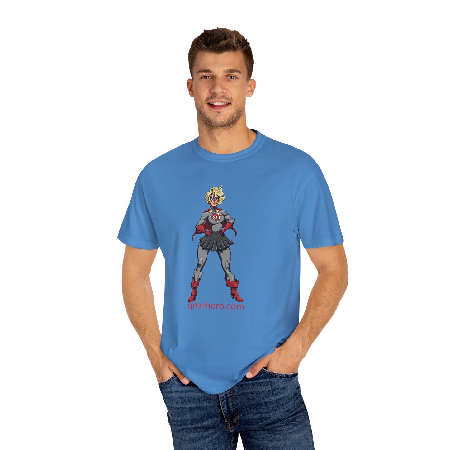 Mrs. Hero Unisex Garment-Dyed T-shirt