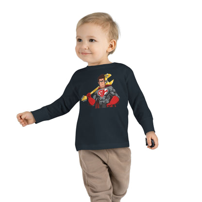Golden Guitar Hero Toddler Long Sleeve Tee