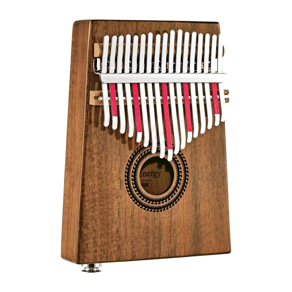 Meinl Percussion PKL1707H 17 Note Sound Hole Kalimba w/Built In Pick Up, Acacia