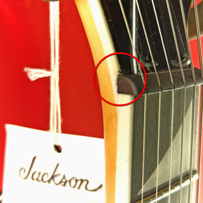 [USED] Jackson JS22 DKA LH Dinky Arch Top Left handed Electric Guitar, Gloss Black (See Description)