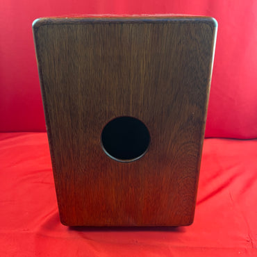 [USED] A Tempo Percussion Cajon, Brown (CJ-CLASS-01) (See Description)